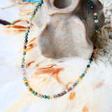 Collier Paola - pierre Agate Indienne