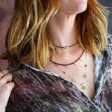 Collier Ras de cou Prerna (pierre au choix)