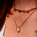 Collier SUMAN - Unakite, Andalousite - Équilibre et Transformation