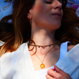 Collier JUSTINE Citrine - Abondance et Joie
