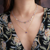 Collier Kalpana - Pierre au choix