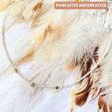 Collier Alinia Pierre de lune - Parfaites Imparfaites