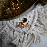 bague quartz rose