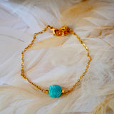 Bracelet Abby avec pierre Amazonite