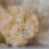 Collier Clémentine Labradorite