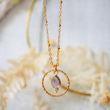 Collier Clémentine Amethyste