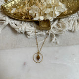 Collier Clémentine Oeil de Tigre