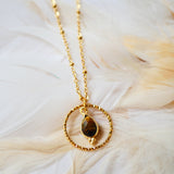 Collier Clémentine Oeil de Tigre