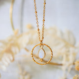 Collier Clémentine Pierre de Lune