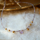 Collier Gyaan Amethyste