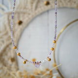 Collier Gyaan Amethyste