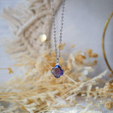 Collier Argent Subhagya (pierre au choix)