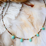 Collier PUNARNAVA Chrysoprase et Amazonite - Harmonie et Sérénité