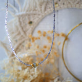 Collier Ras de cou Prerna (pierre au choix)