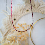 Collier Ras de cou Prerna (pierre au choix)
