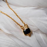 Collier KALPANA - Onyx noir - Protection et Force