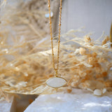 Collier oeil Mahakali Pierre de Lune ou Labradorite