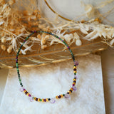 Collier Mahima Rubis Zoisite