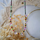 Collier Mahima Rubis Zoisite