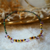 Collier Mahima Rubis Zoisite