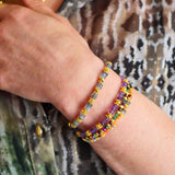Bracelet Nirnaan Aventurine rouge