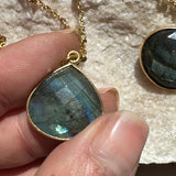 Collier Justine Labradorite 1, 2, 3 - Parfaites Imparfaites