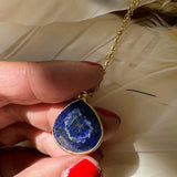 Collier Justine Lapis - Parfaites Imparfaites