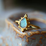 Bague réglable labradorite - Jaya