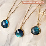 Collier Justine Labradorite 4, 5, 6 - Parfaites Imparfaites