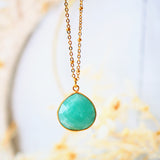 Collier Justine Amazonite