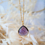 Collier Justine - Amethyste