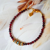 Bracelet Kamala Grenat