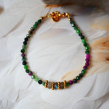 Bracelet Kamala Rubis Zoisite