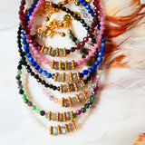 Bracelet Kamala Tourmaline rose