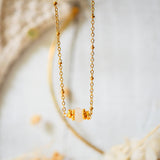 Collier Mohini - Pierre de Lune et chaine