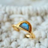 Bague réglable Oditi Labradorite