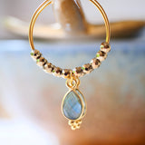 Boucles d'oreilles Labradorite - Pipa