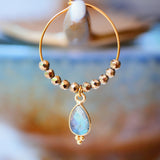 Boucles d'oreilles Labradorite - Pipa