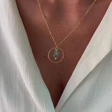 Collier Clémentine Labradorite