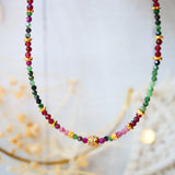Collier Grenat Rubis Zoisite Talia