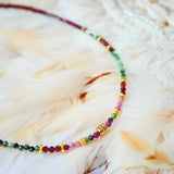 Collier Grenat Rubis Zoisite Talia