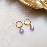 Boucles d'oreilles - Celia Amethyste