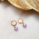 Boucles d'oreilles - Celia Amethyste