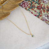 Collier Anita - pierre labradorite