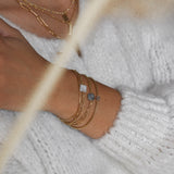 Composition de bracelets Clara - Lila et Dana