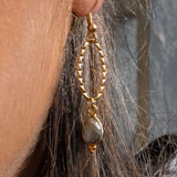 Boucles d'oreilles Maniac Labradorite