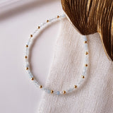 Bracelet Joe pierres Aigue Marine