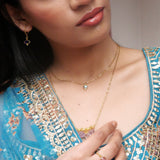 Collier Anita - pierre labradorite