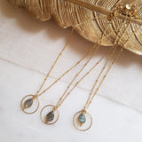 Collier Clémentine Labradorite