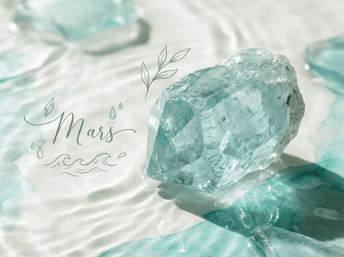 Pierre de naissance du mois de mars : L'Aigue-Marine et ses bienfaits